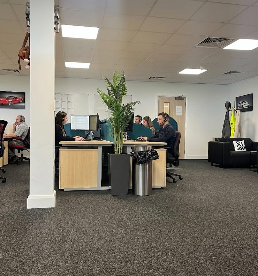 The Custom Digital Solutions in-house UK team at Strawberry Fields Digital Hub, Chorley