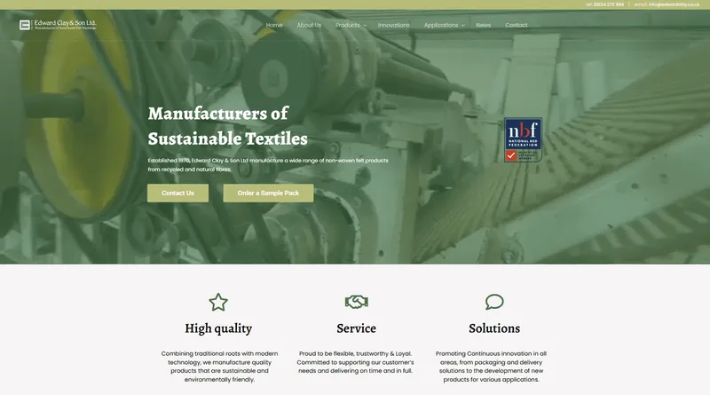 Edward Clay & Son website